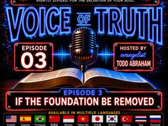 Podcast cover for Voice of Truth Episode 3 on King James Audio.