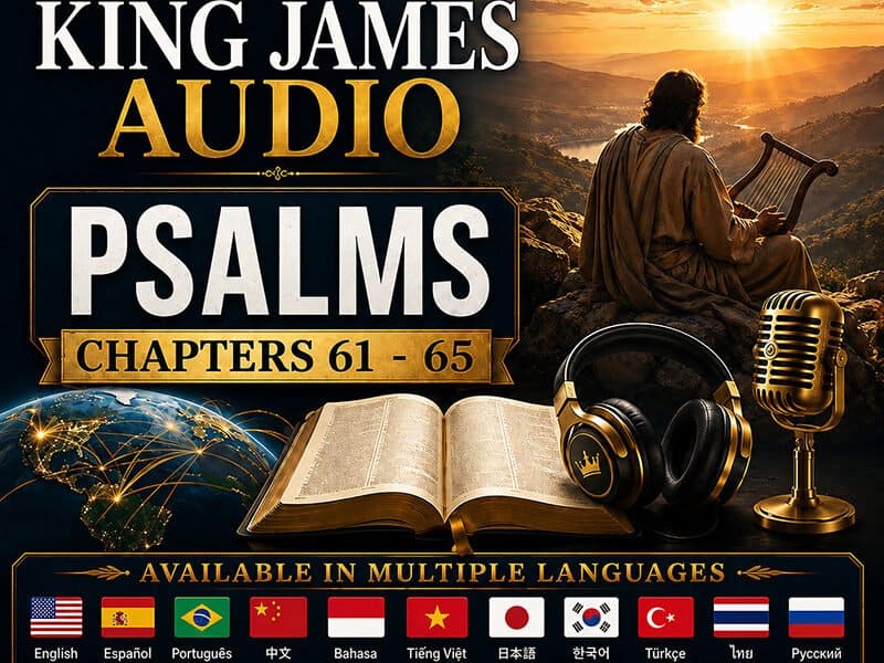 Audio Bible Psalms 61-65 from King James Audio Bible.