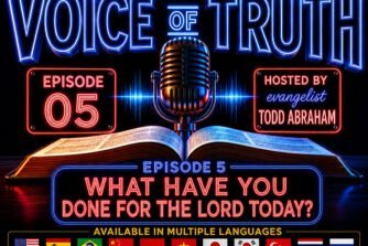 Podcast cover for Voice of Truth with King James Audio.