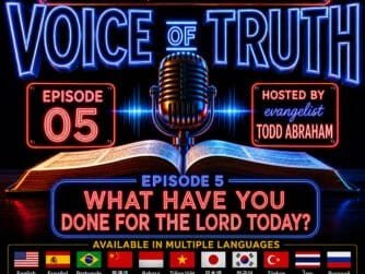 Podcast cover for Voice of Truth with King James Audio.